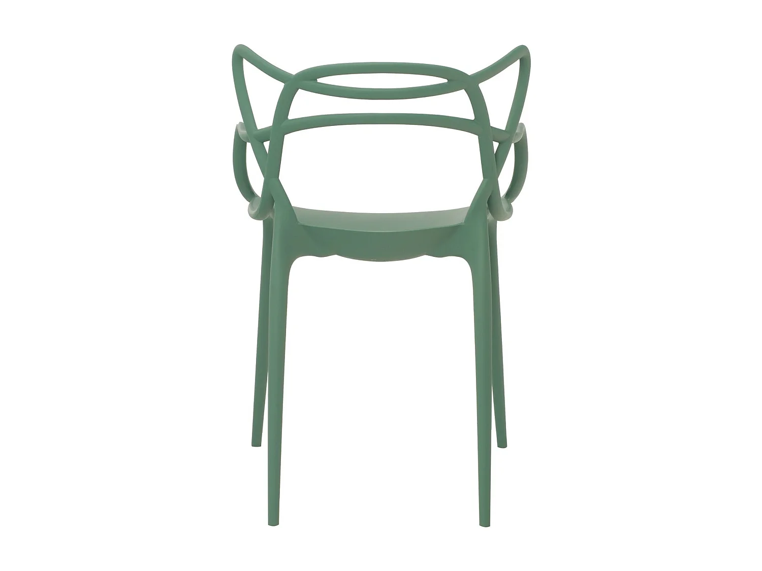 Silla Beliano premium con reposabrazos - Interior y exterior-Color Verde celadón