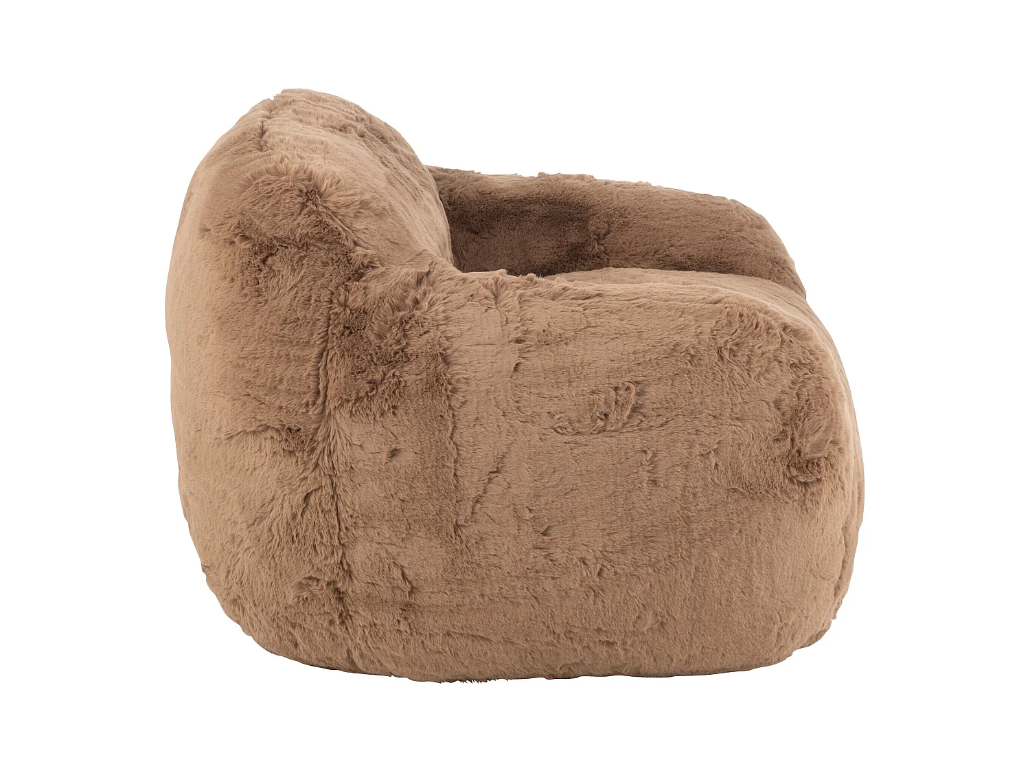 Fauteuil en Tissu "Cutie" 99cm Taupe