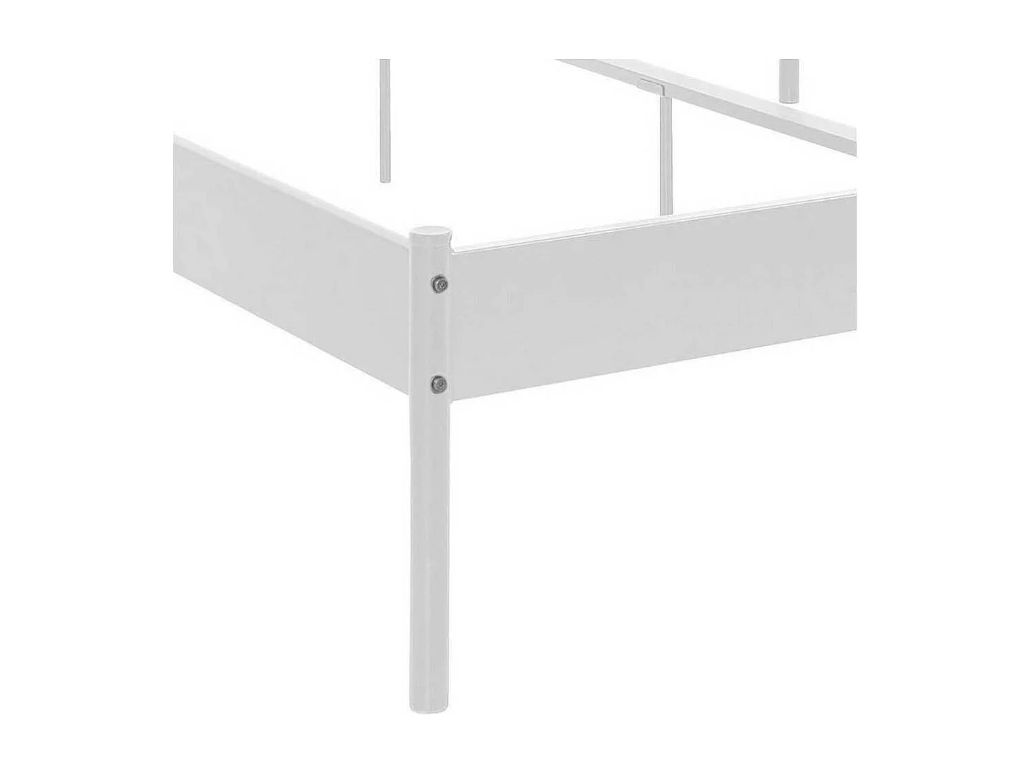 Bettgestell Doppelbettgestell aus Metall Liegefläche 180x200 cm