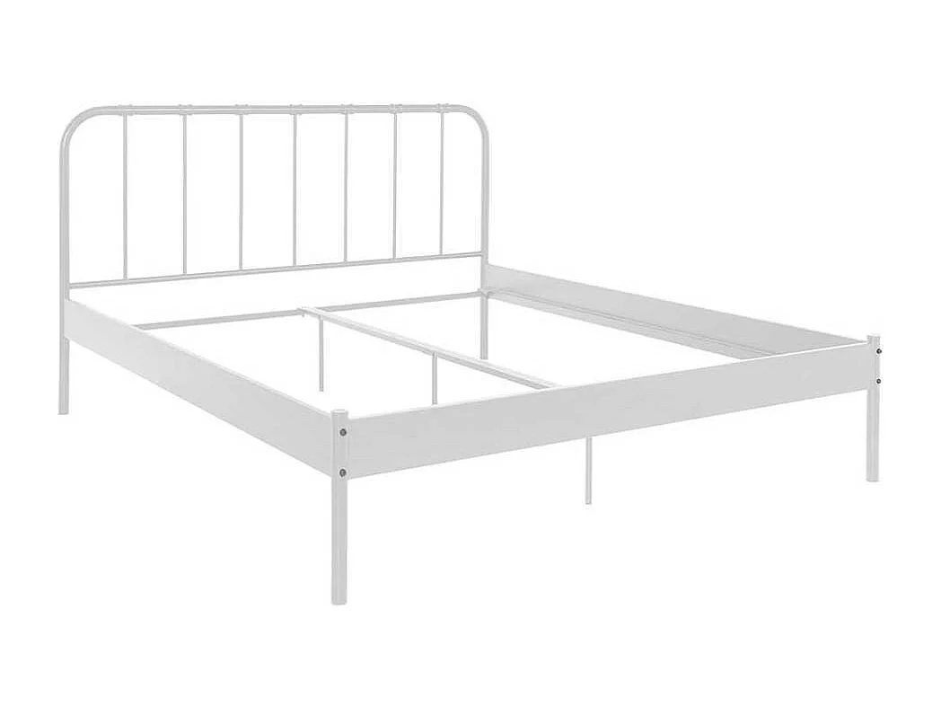 Bettgestell Doppelbettgestell aus Metall Liegefläche 180x200 cm
