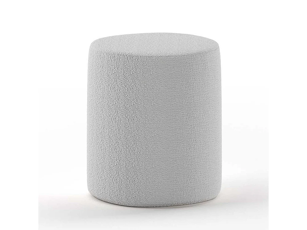 Polsterbettgestell grau im Skandi Design 147 cm breit