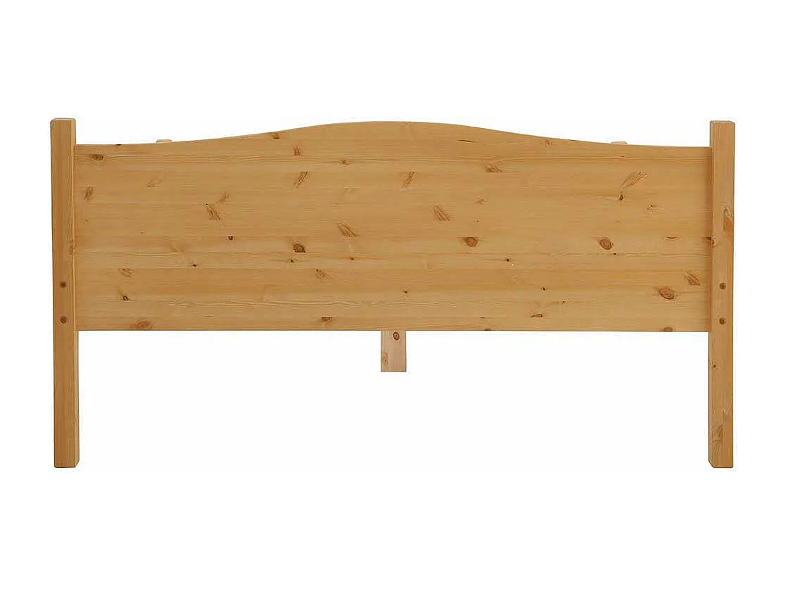 Naturholzbett aus Kiefer Massivholz Landhausstil