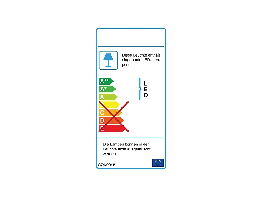 Flaches Bett in Weiß Kunstleder LED Beleuchtung