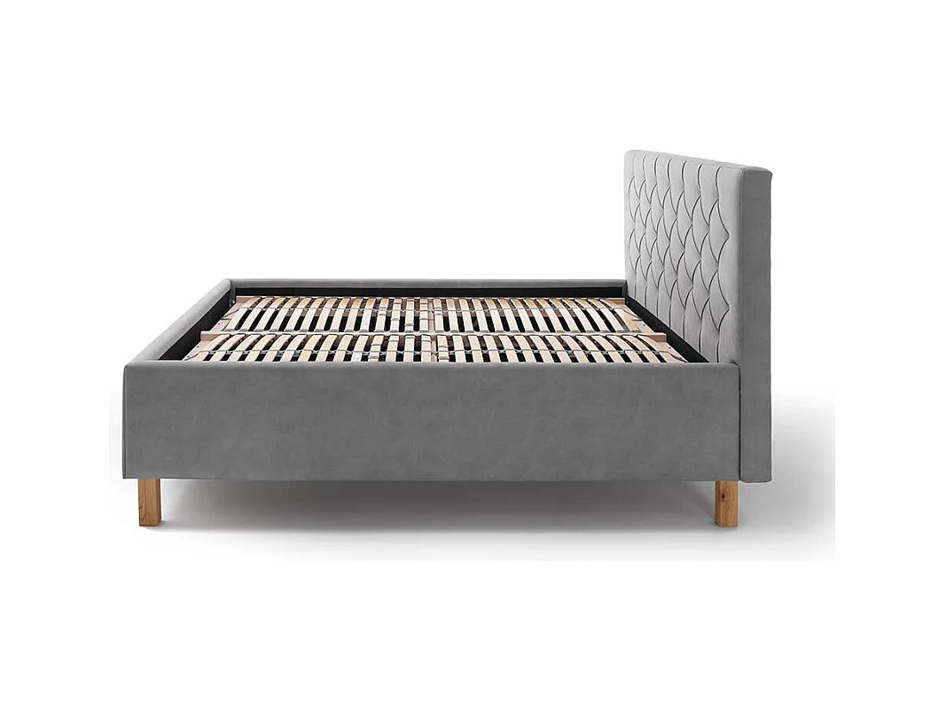 Polsterbett mit Bettkasten 55 cm Einstiegshöhe