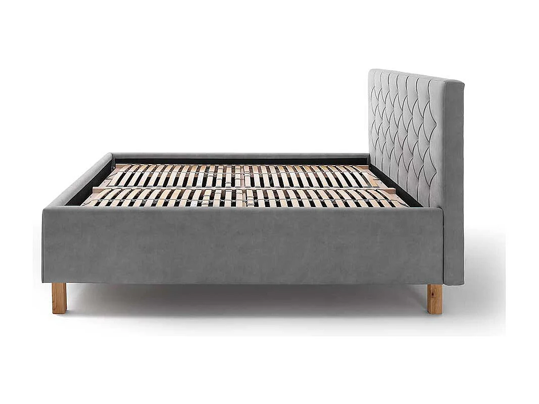 Polsterbett mit Bettkasten 55 cm Einstiegshöhe