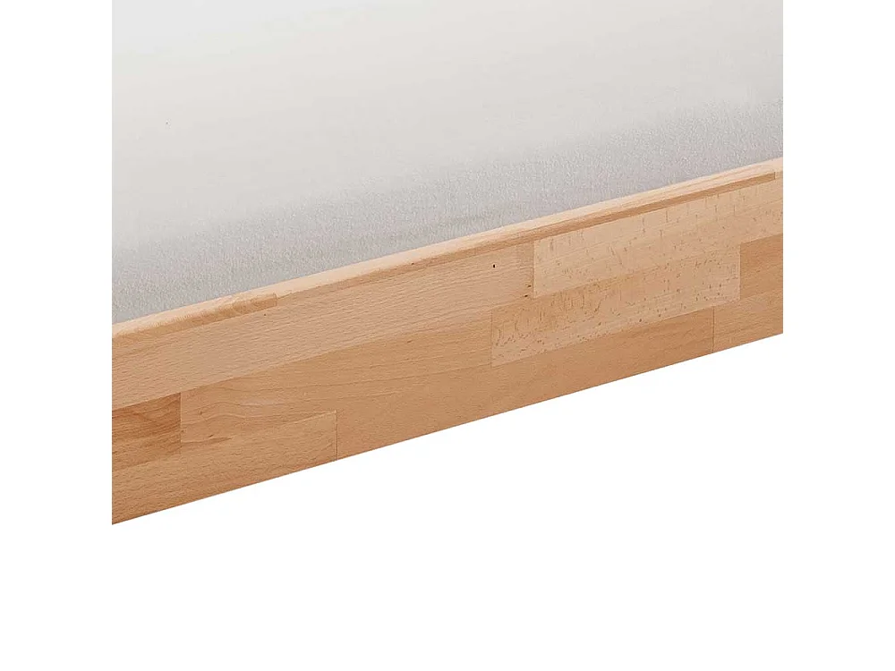 Einzelbett Holzbett aus Buche Massivholz geölt