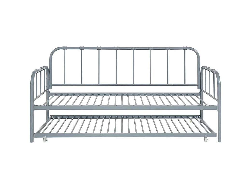 Metallrahmen Bett Bettgestell Liegefl�chen 90x200 cm mit Fu�gestell aus Metall