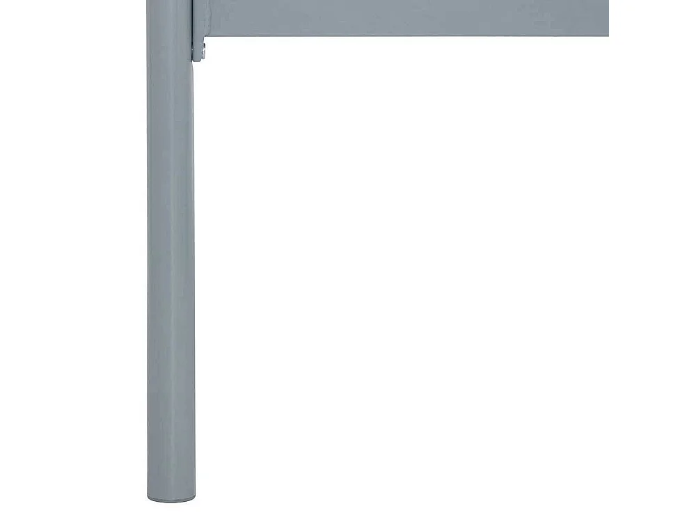 Metallrahmen Bett Bettgestell Liegeflächen 90x200 cm mit Fußgestell aus Metall