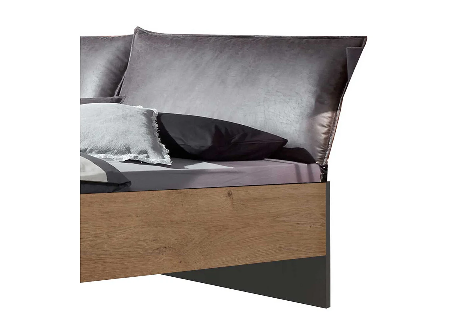 Doppelbettgestell Loft Stil Made in Germany 100 cm hoch