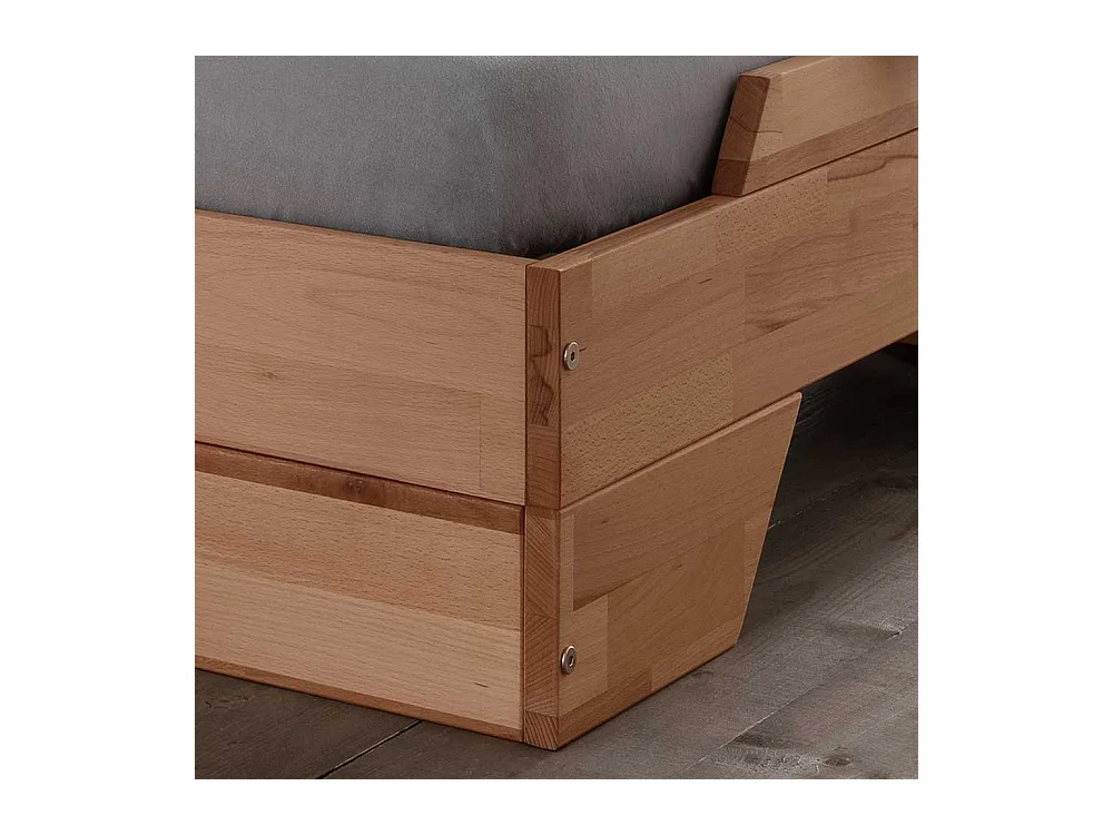 Buche Stapelbett in modernem Design 90x200 cm Liegefläche