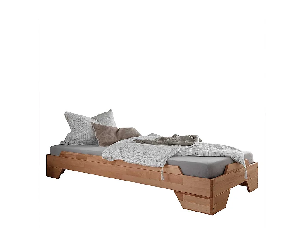 Buche Stapelbett in modernem Design 90x200 cm Liegefläche