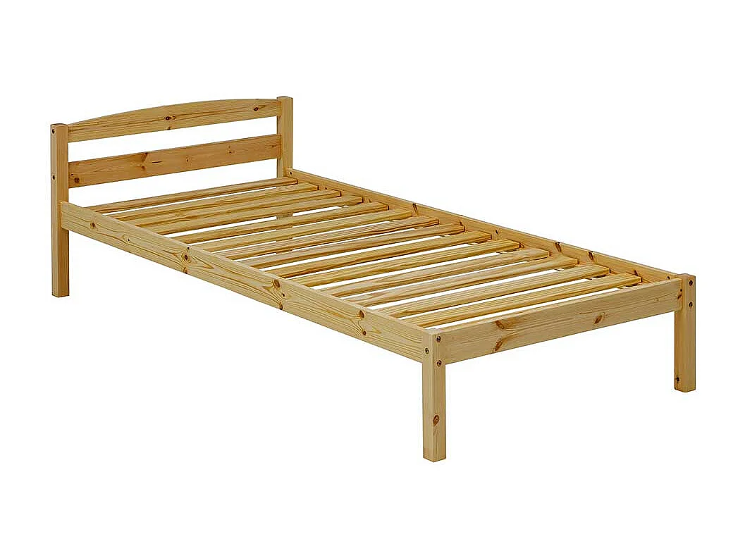 Echtholzbett aus Fichte Massivholz Landhausstil