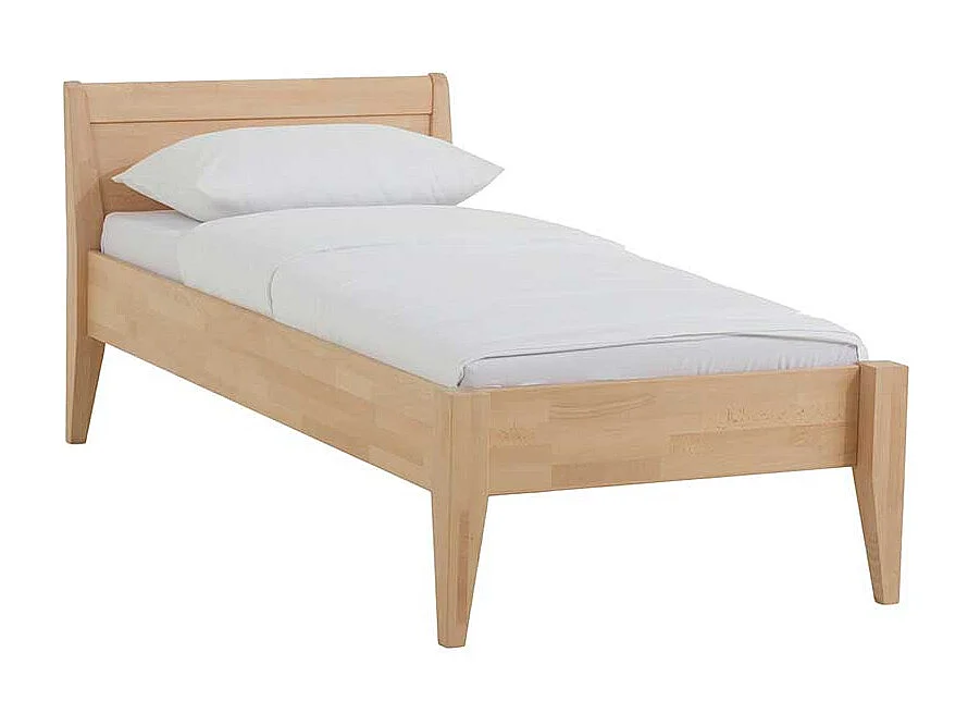 Holzbett aus Buche Massivholz Überlänge