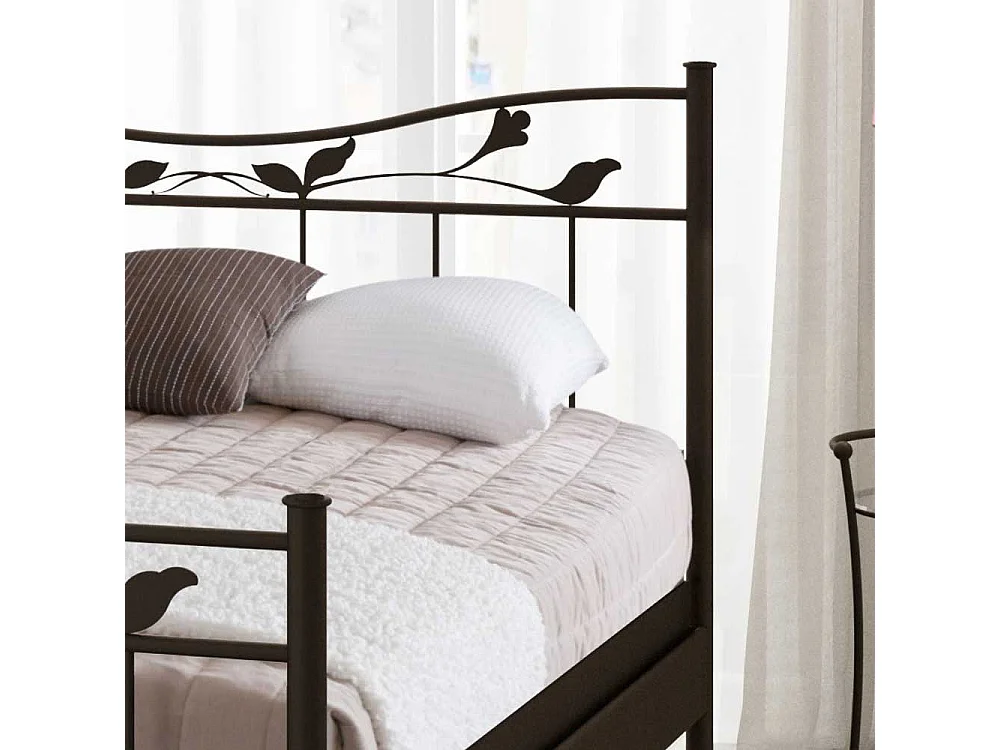 Bett im Landhausstil Metall