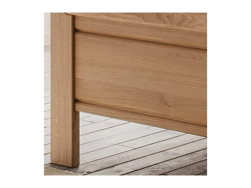 Ehebett aus Eiche teilmassiv Made in Germany