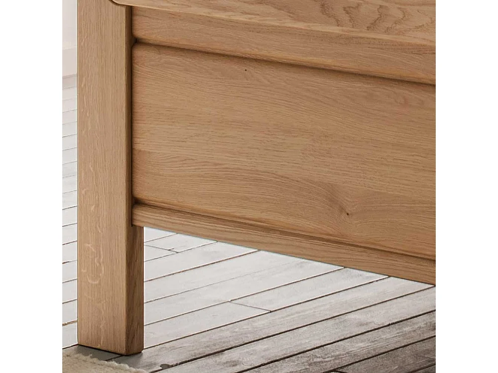 Ehebett aus Eiche teilmassiv Made in Germany
