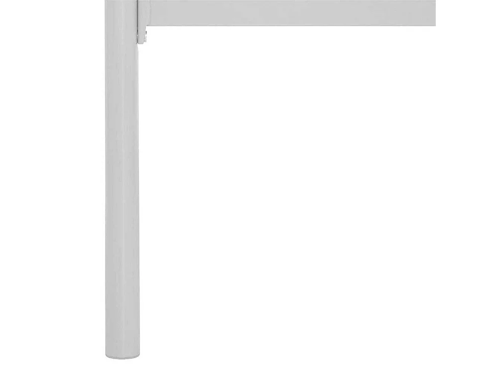 Ausziehbett Funktionsbett aus Metall in Weiß