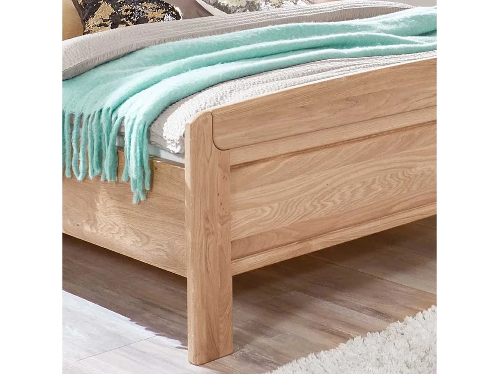 Doppelbett aus Eiche teilmassiv Made in Germany