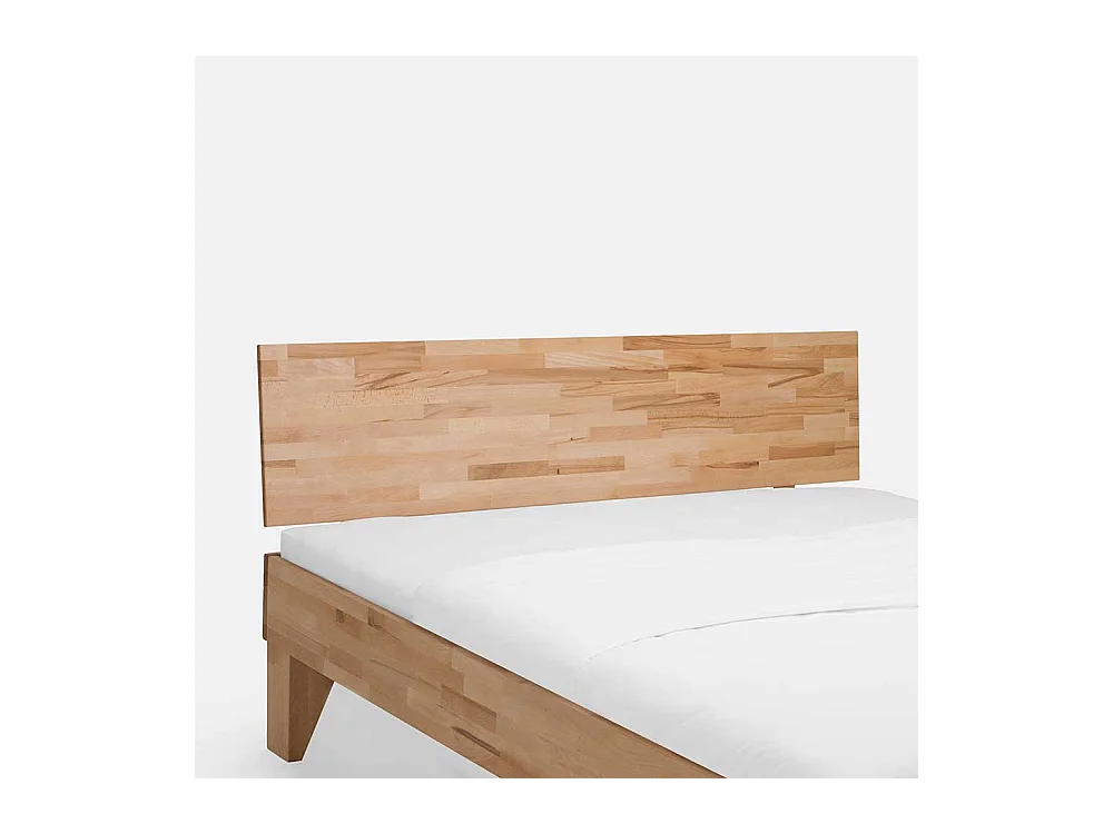 Singlebett aus Kernbuche Massivholz Überlänge (zweiteilig)