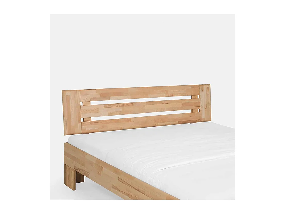 Kernbucheholz Bett massiv geölt