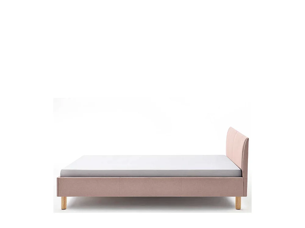 Stoffbett in Altrosa Skandi Design