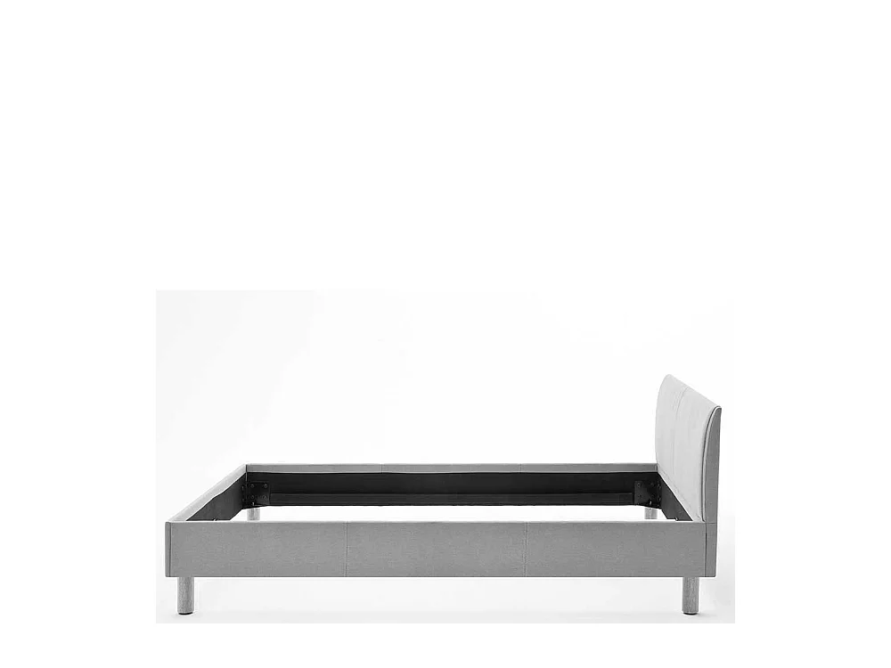 Stoffbett in Altrosa Skandi Design