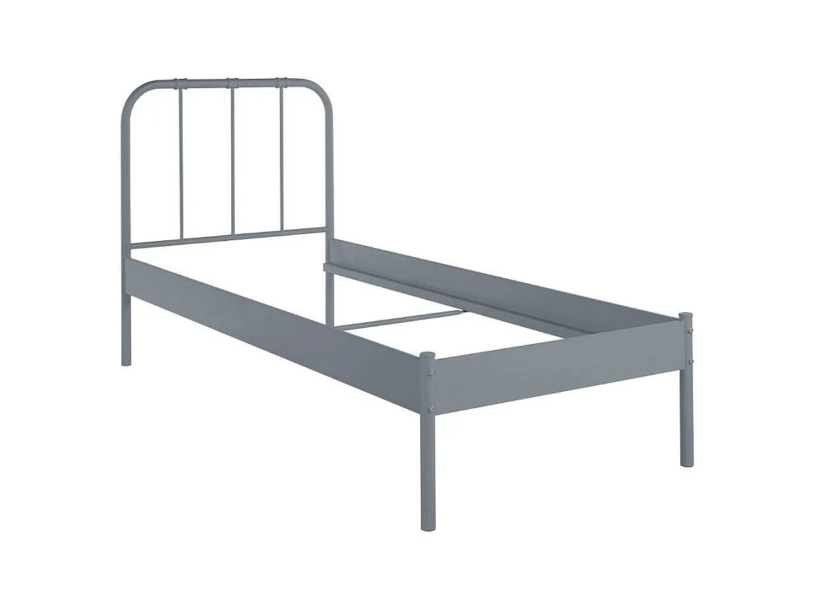 Einzelbett Bettgestell aus Metall Liegefl�che 90x200 cm
