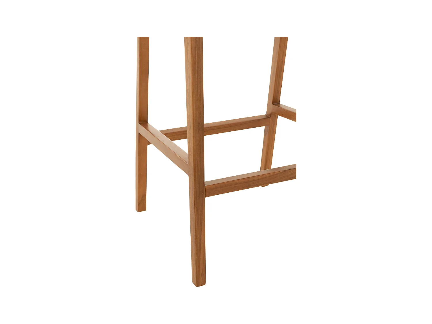 Silla de bar SUKA de madera de roble – Diseño contemporáneo-Color Marrón