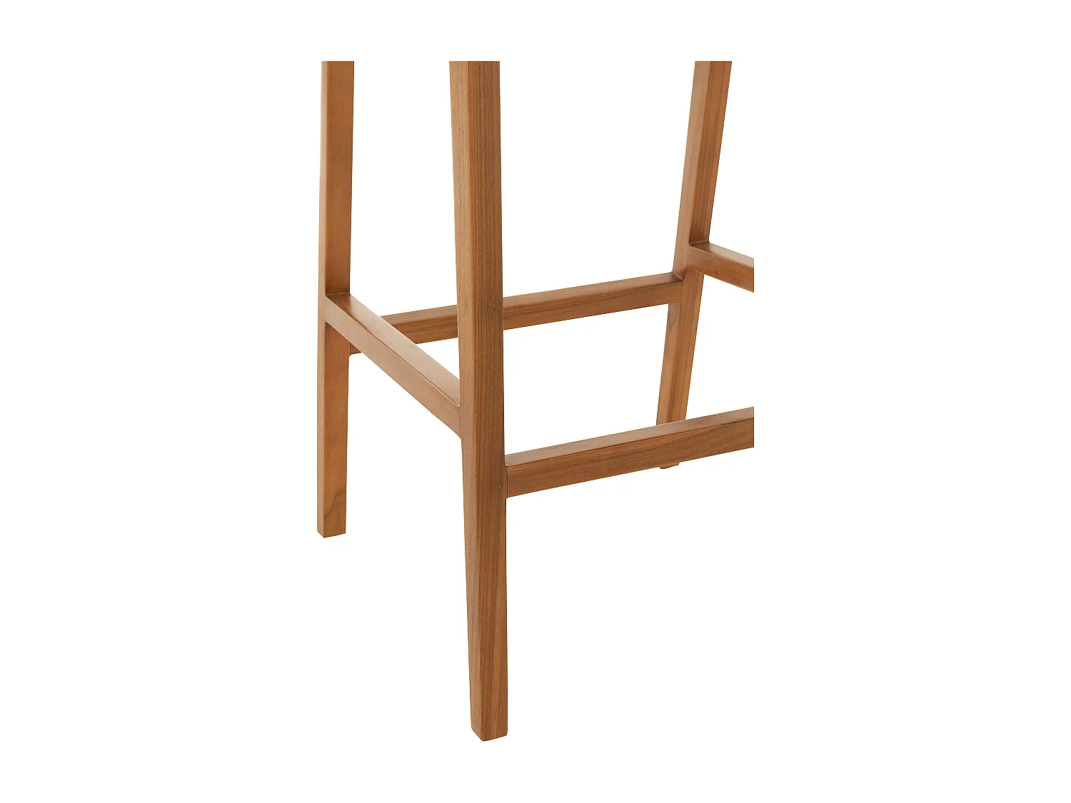 Silla de bar SUKA de madera de roble – Diseño contemporáneo-Color Marrón