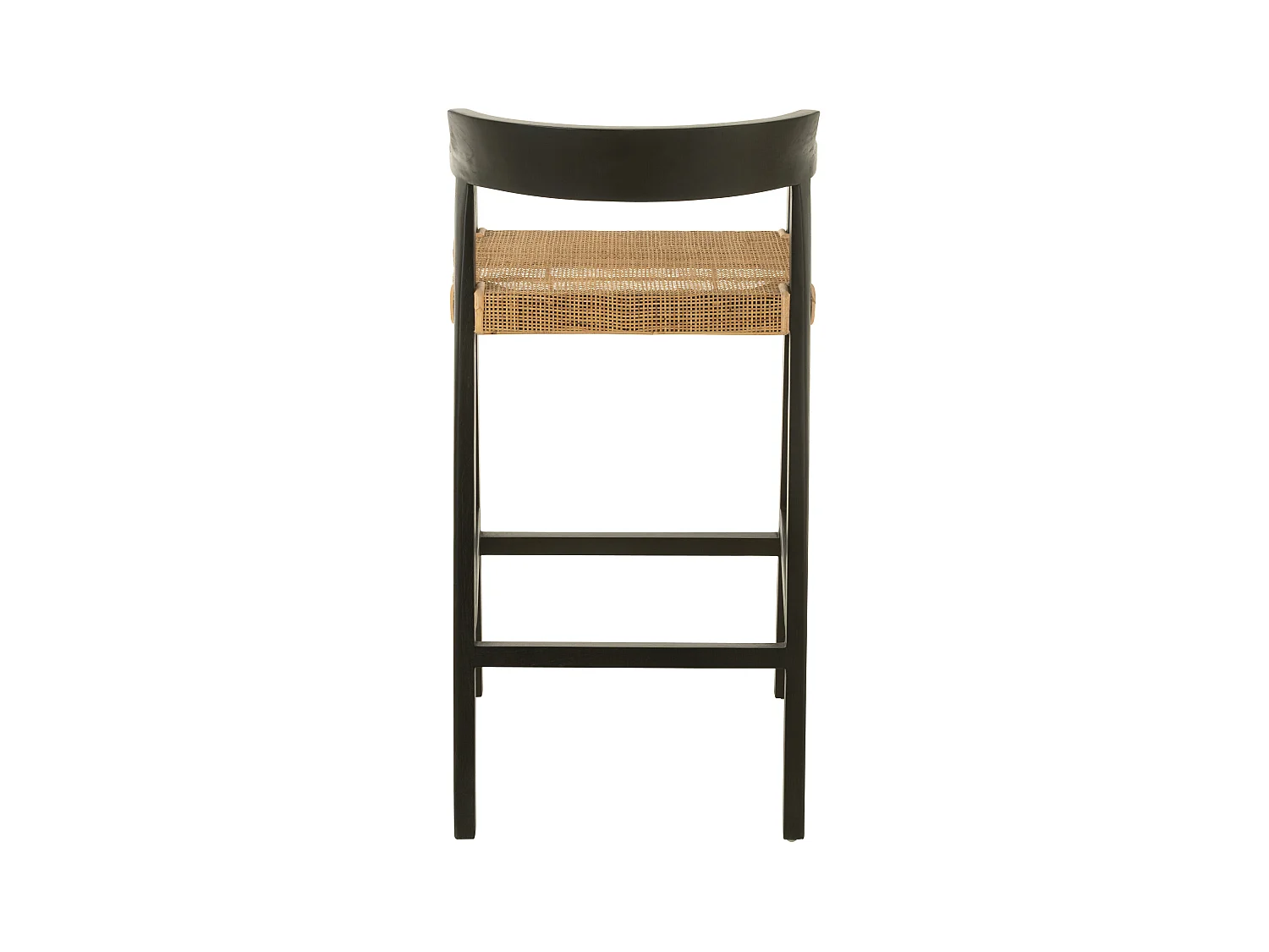 Tabouret de Bar Design "Sungkai" 100cm Noir