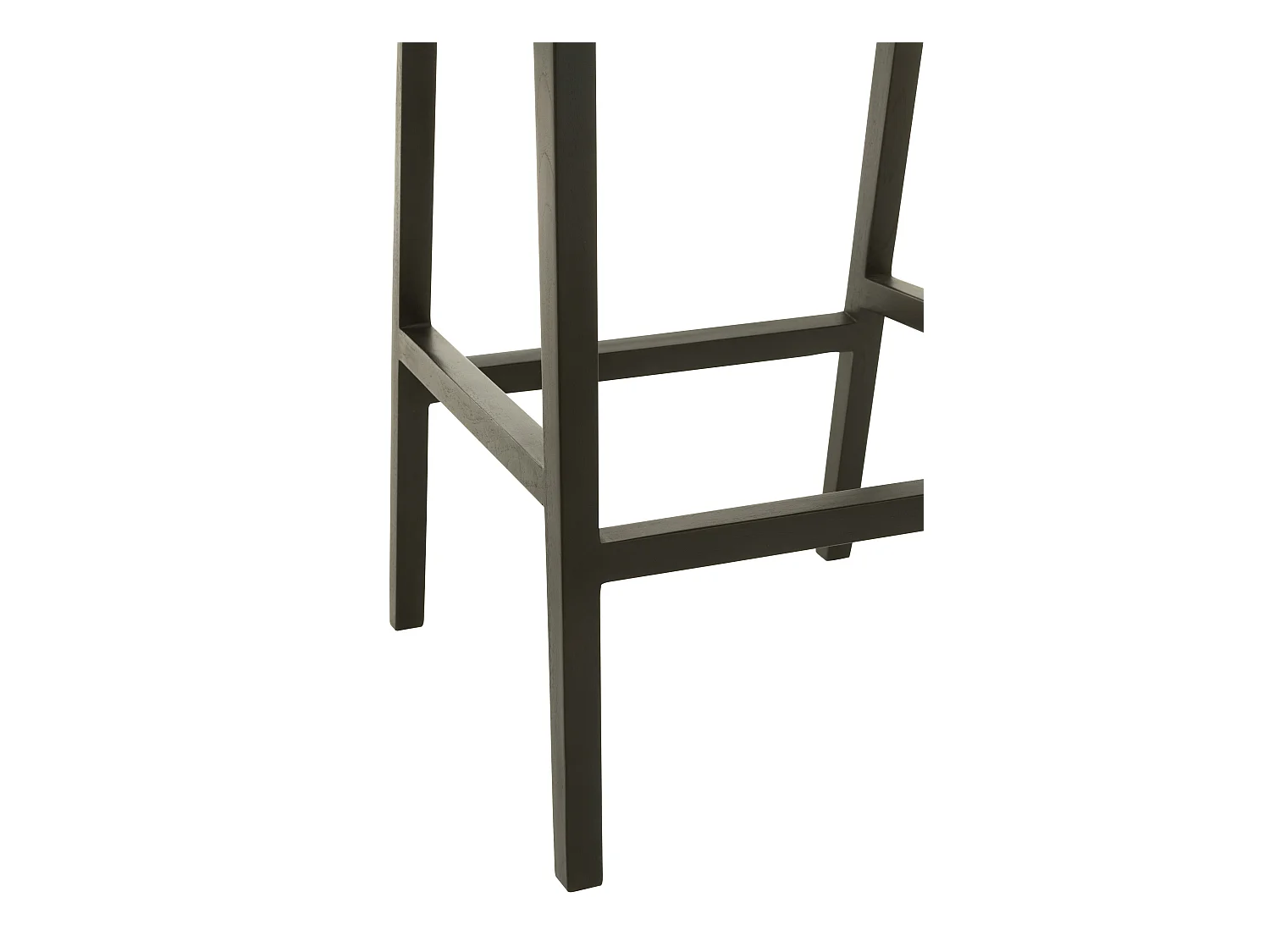 Tabouret de Bar Design "Sungkai" 100cm Noir