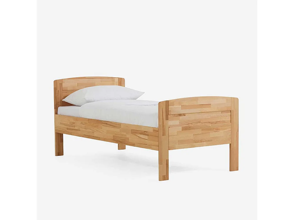 Massiv Holzbett aus Kernbuche geölt