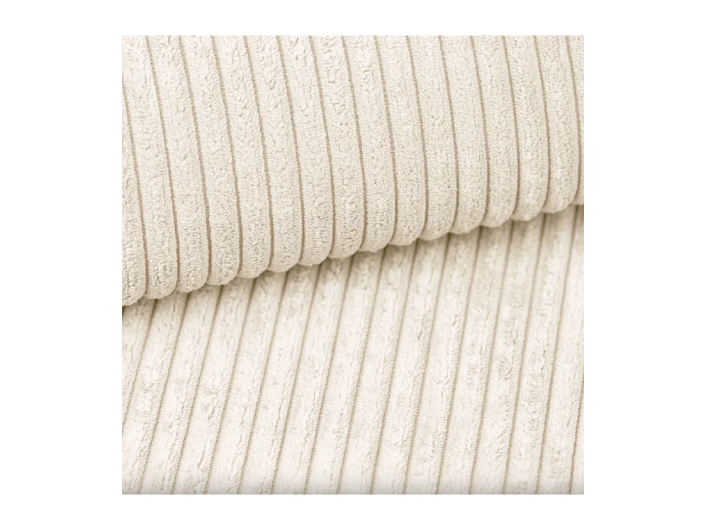 Canapé classique convertible AMERICA - tissu Poso Ecru