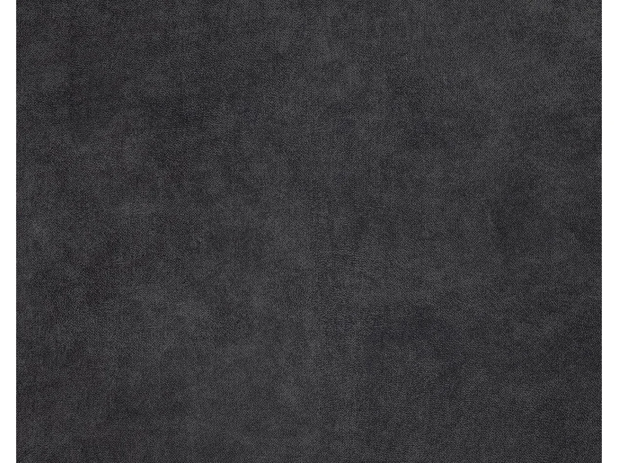 Canapé d'angle en U FALIO avec fonction couchage, tissu Noel, graphite