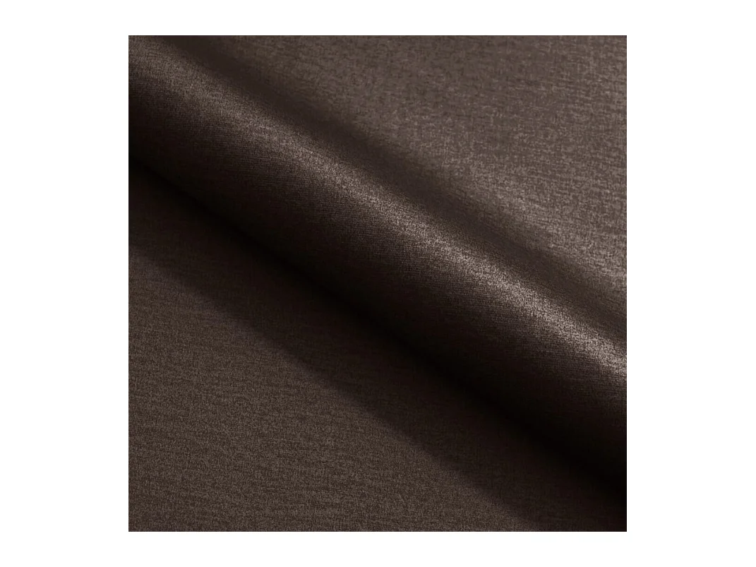 Canapé d'angle ATOM avec fonction couchage, tissu Monolith, marron foncé, gauche