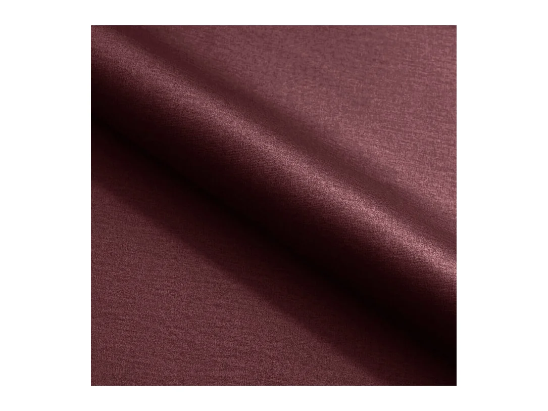 Canapé d'angle ATOM avec fonction couchage, tissu Monolith, bordeaux, gauche