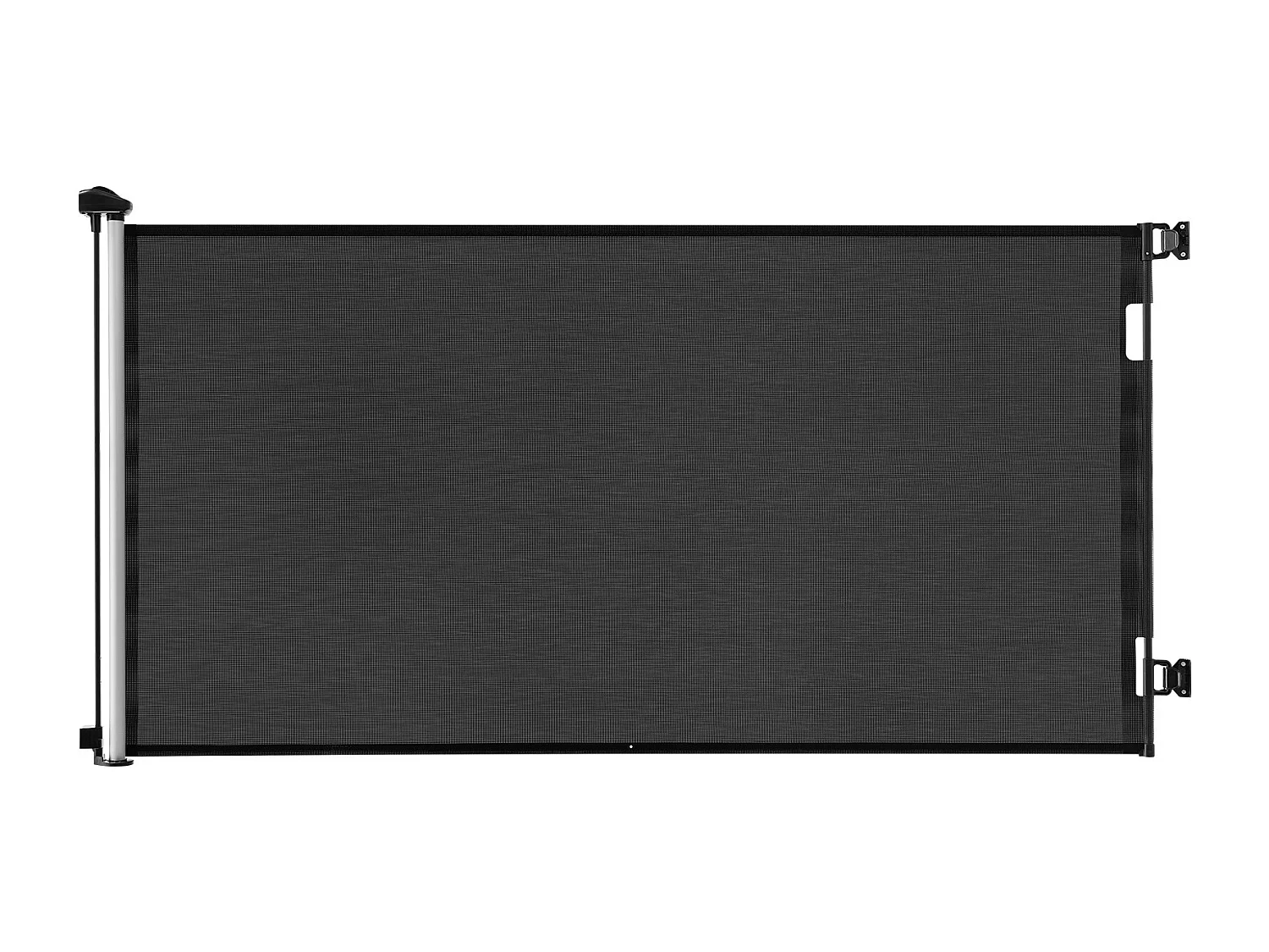 Barrière de Sécurité SucceBuy Extensible, Clôture en Maille 185 cm de Large et 98 cm de Haut, Barrière Rétractable pour Animaux de Compagnie