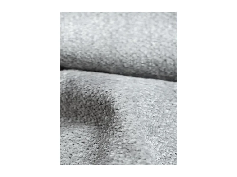 Canapé d'angle Bohoo en L avec convertible, tissu Raven, gris clair, droit