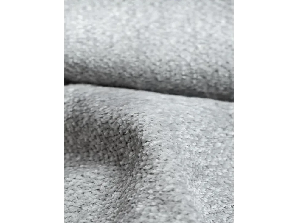 Canapé d'angle Bohoo en L avec convertible, tissu Raven, gris clair, droit