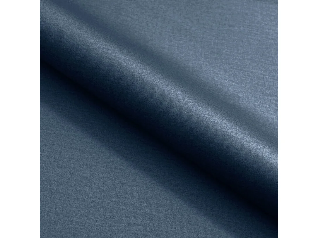 Canapé d'angle ATOM avec fonction couchage, tissu Monolith, bleu foncé, droit