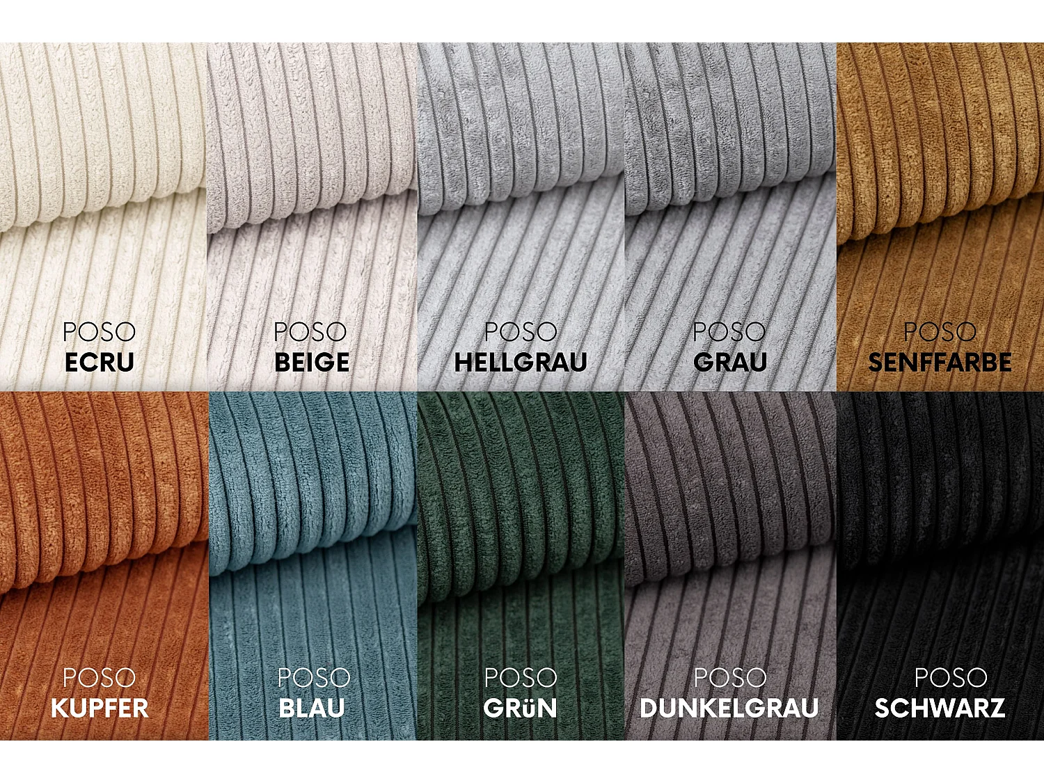 Canapé convertible classique AMERICA - Tissu Poso Gris Clair