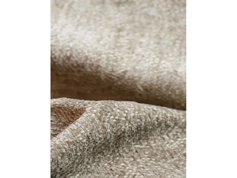 Canapé d'angle Bohoo en L avec convertible, tissu Raven, beige foncé, gauche