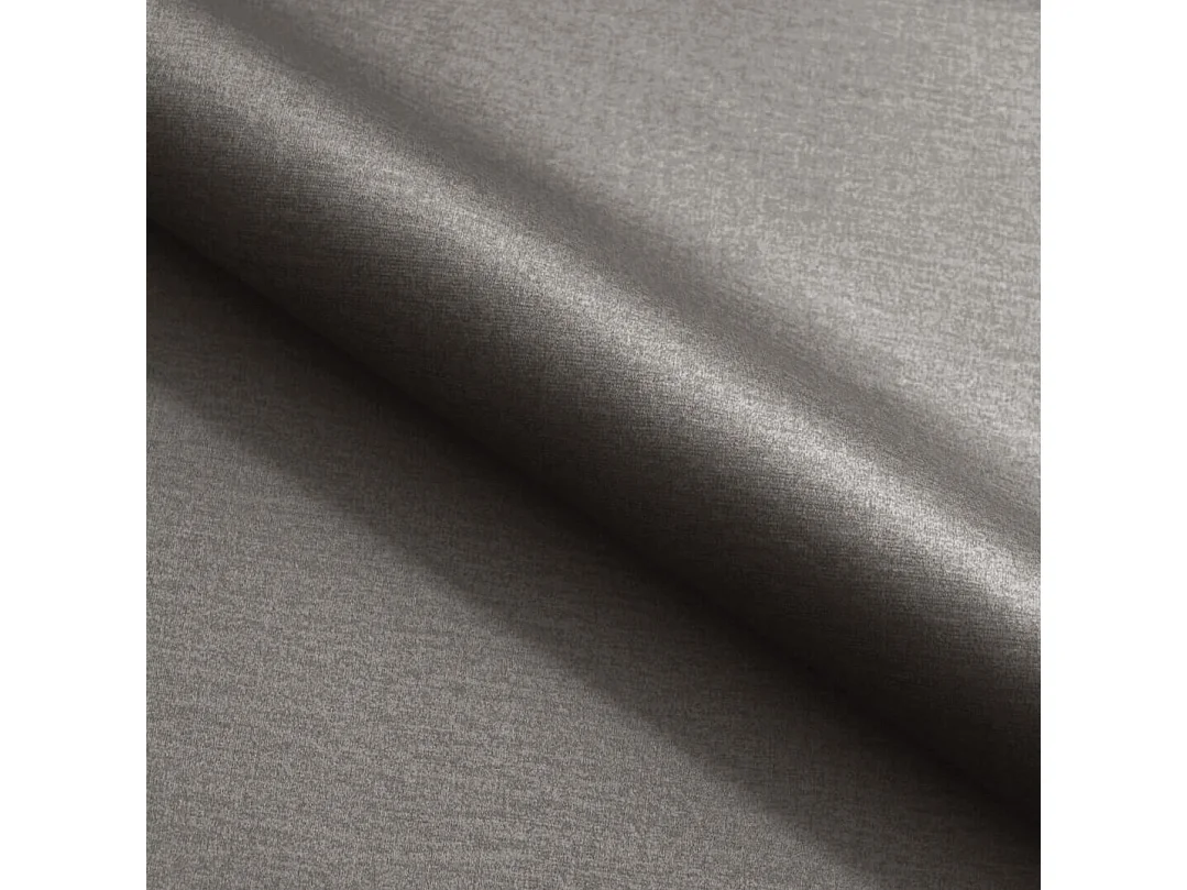Canapé d'angle ATOM avec fonction couchage, tissu Monolith, gris, droit