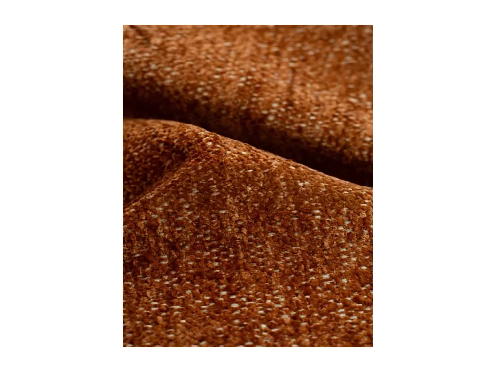 Canapé d'angle Bohoo en L avec convertible, tissu Raven, brique, droite