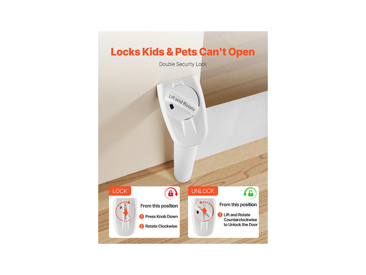 Sicherheitsbarriere SucceBuy Erweiterbar, Zaun aus Mesh 143 cm Breit und 79,5 cm Hoch, Barriere Retraktil für Haustiere, Ideal für Hunde und Katzen