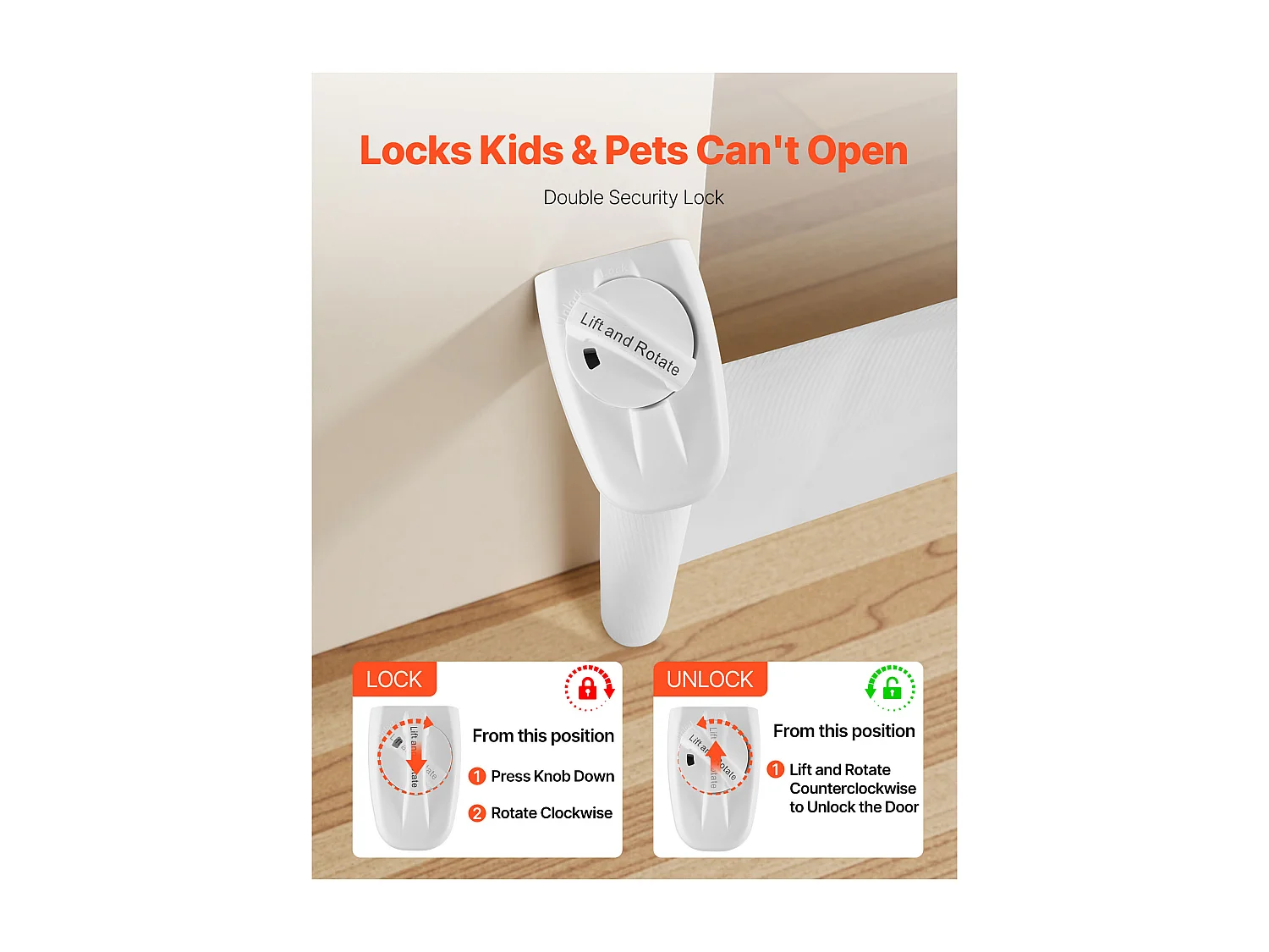 Barrière de Sécurité SucceBuy Extensible, Clôture en Maille 143 cm de Large et 79,5 cm de Haut, Barrière Rétractable pour Animaux de Compagnie