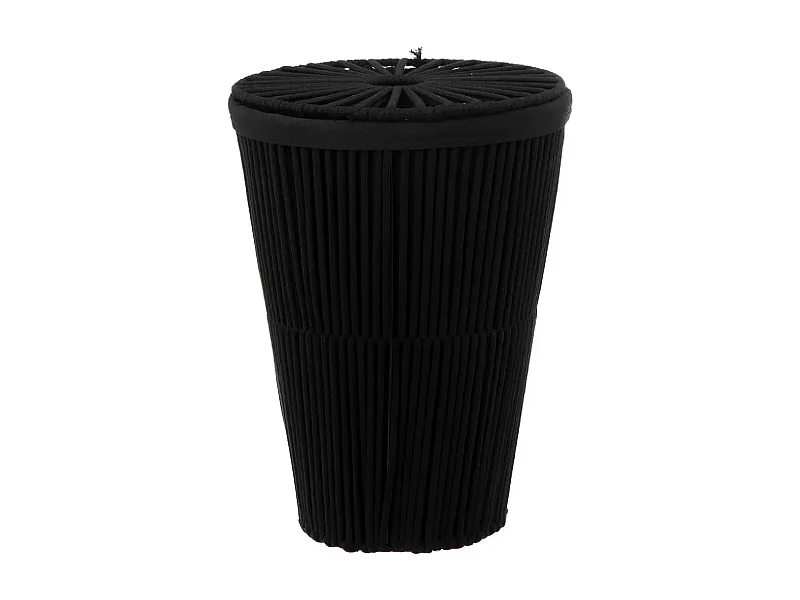 Panier à Linge "Manille" 42L Noir