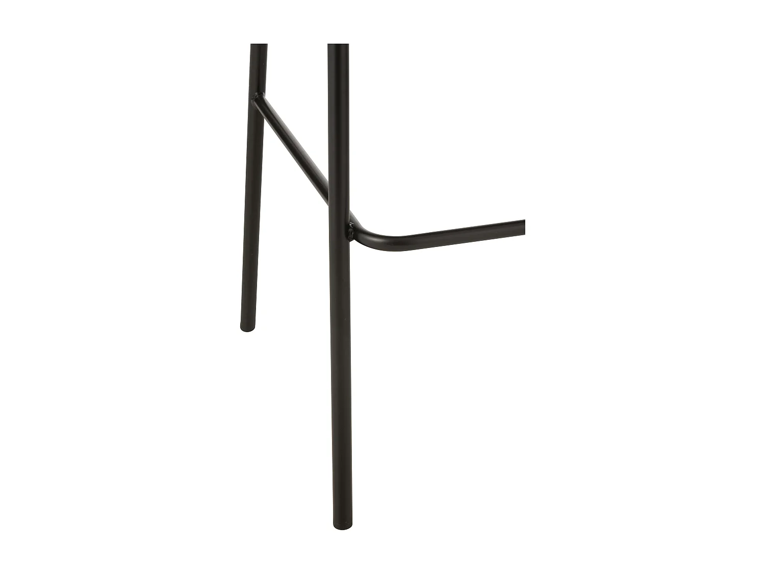 Chaise de Bar Design "Lone" 97cm Marron & Beige