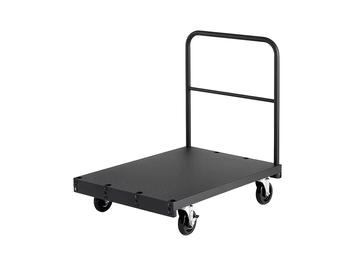 Chariot Porte-Plaques SucceBuy de Plâtre, Charge 816,5 kg, Chariot Porte-Panneaux de Cloisons Sèches Plateforme 91.4 x 61 cm, pour Transport, Usine