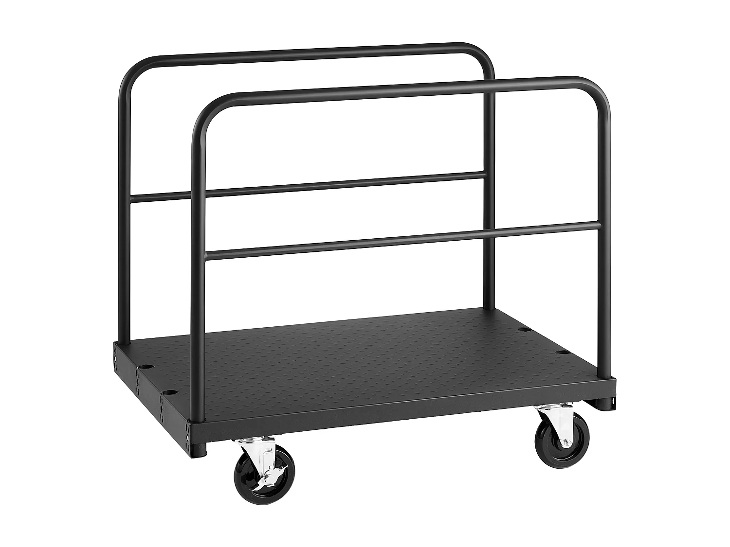Wagen für Platten SucceBuy aus Gips, Belastung 816,5 kg, Wagen für Trockenbauplatten Plattform 91.4 x 61 cm, für Transport, Werk